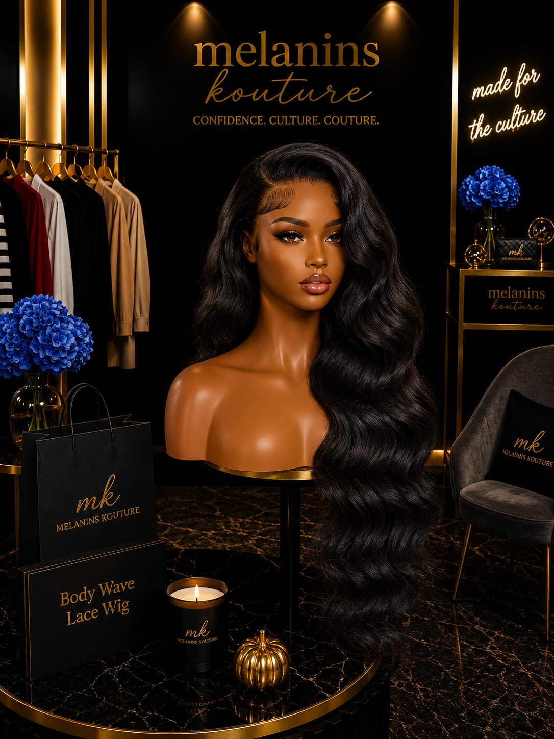 Body wave 13x6 Lace Front Wig