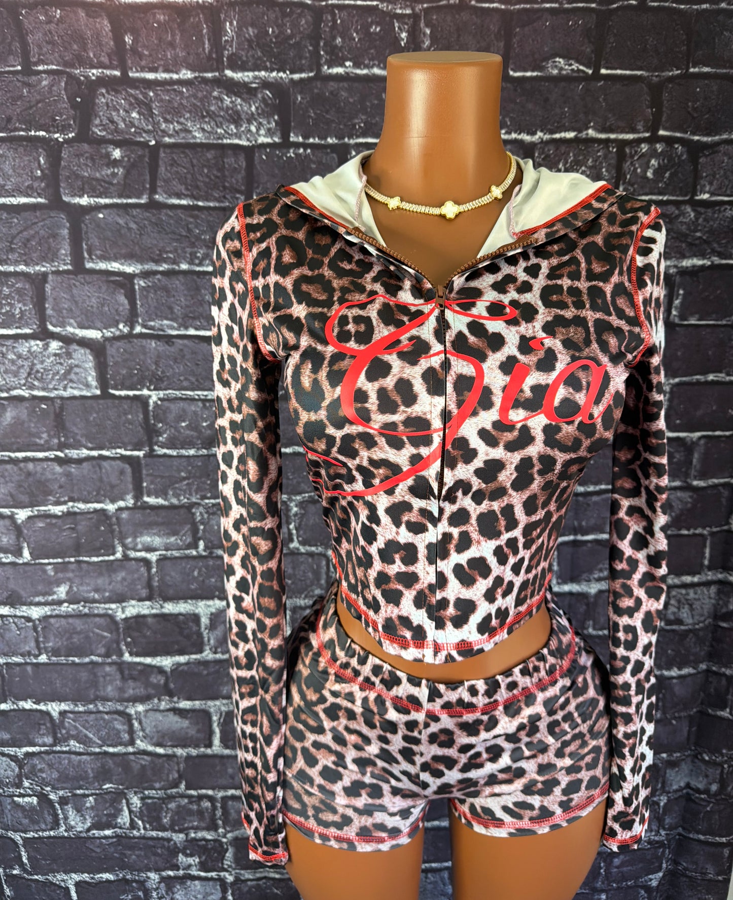 Gia Cheetah Set