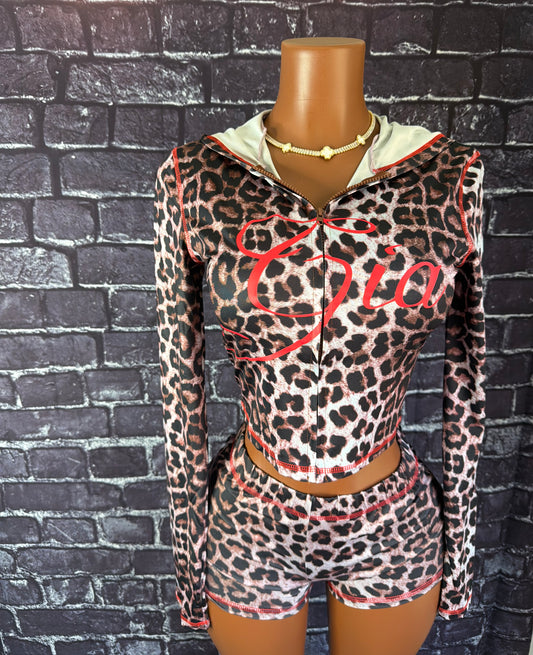 Gia Cheetah Set
