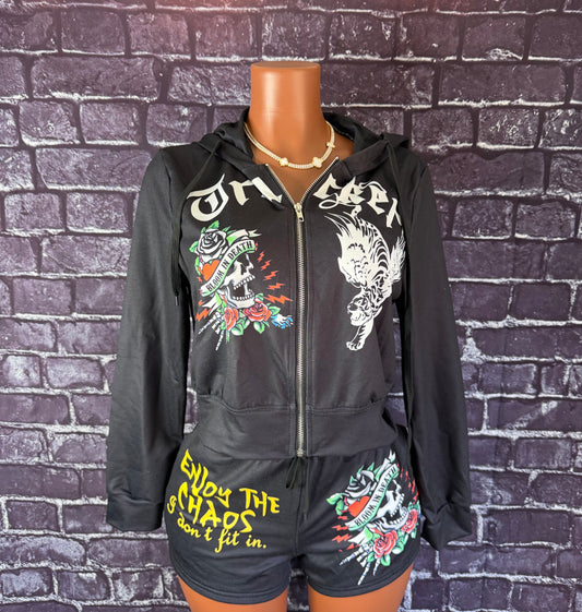 Edhardy Chaos Short Set