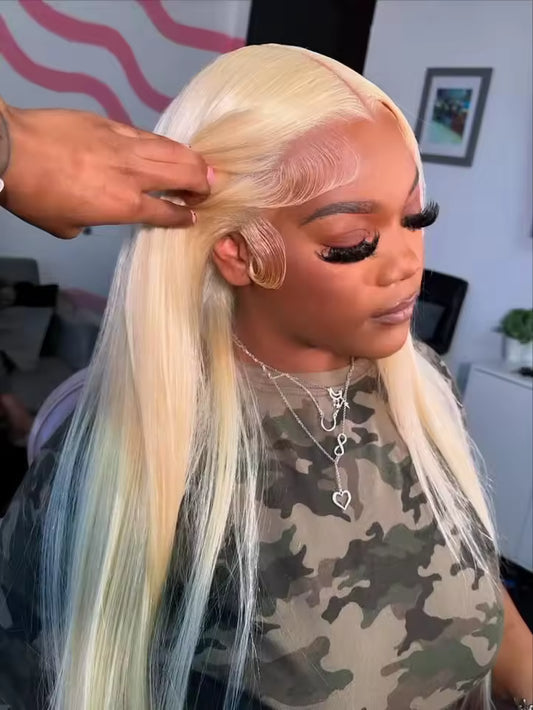 613 Straight 13x6 Full Frontal Wig
