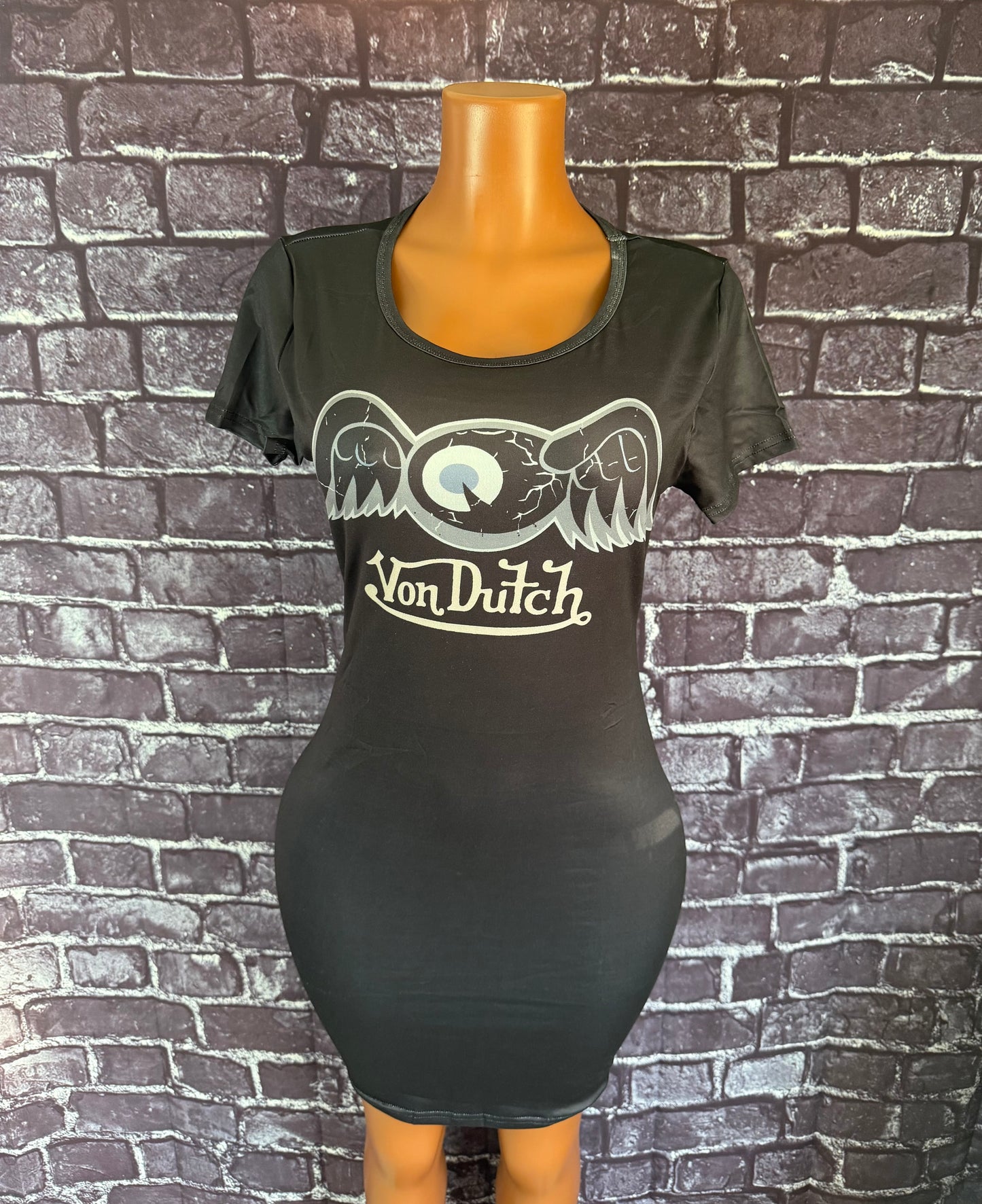 Von Dutch eyes up dress
