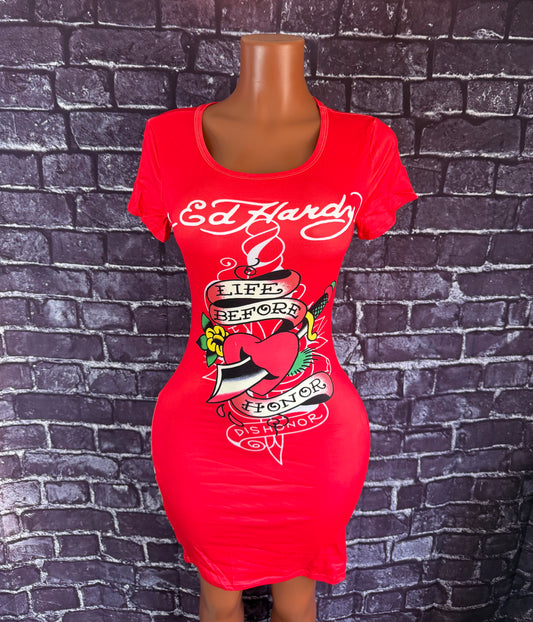 Edhardy life before dress