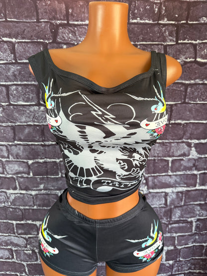 2 PIECE EDHARDY TATTOO SET