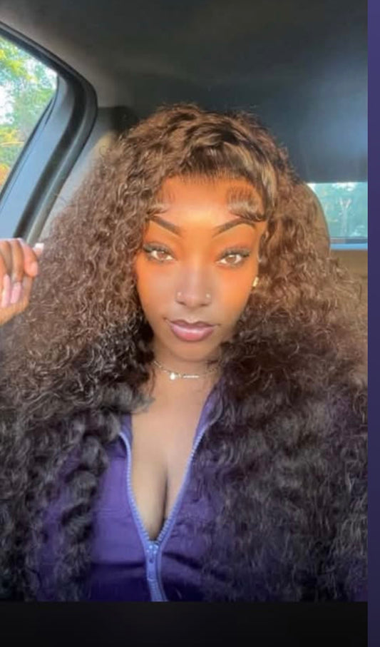 HD premium Deep wave 13x6 Full Frontal Wig