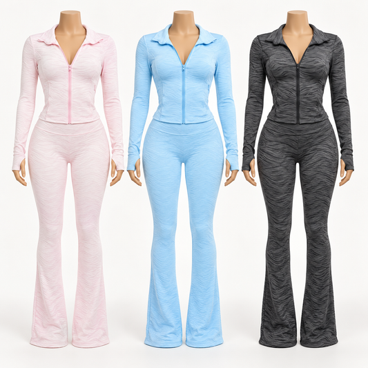 Too Cute to Chill Zip-Up Set