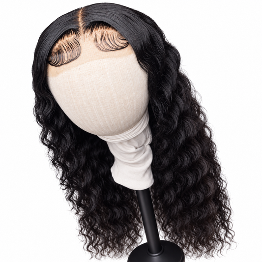 32 deepwave 4x4  Closure Glueless Wig – Styled & Ready to Wear