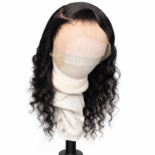 Deep wave    13x6 full frontal Glueless Wig – Styled & Ready to Wear