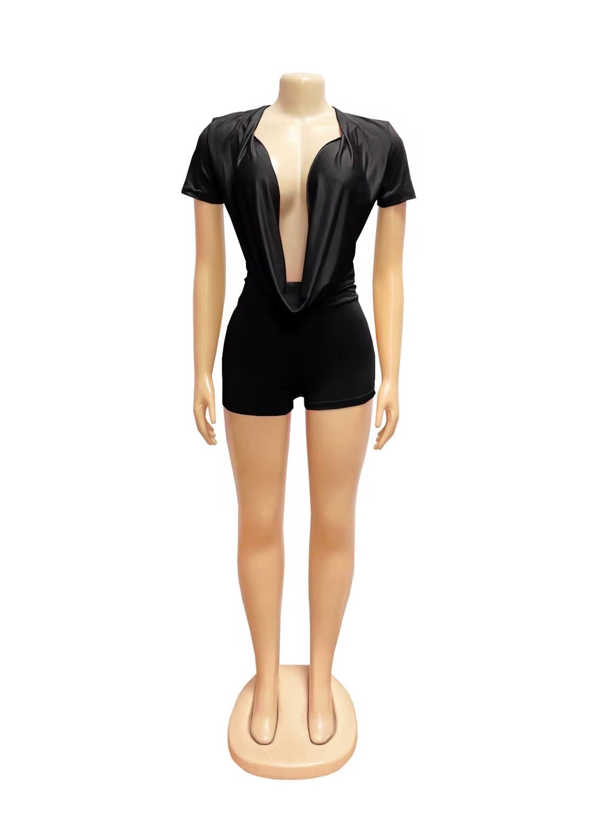 V Neck Romper