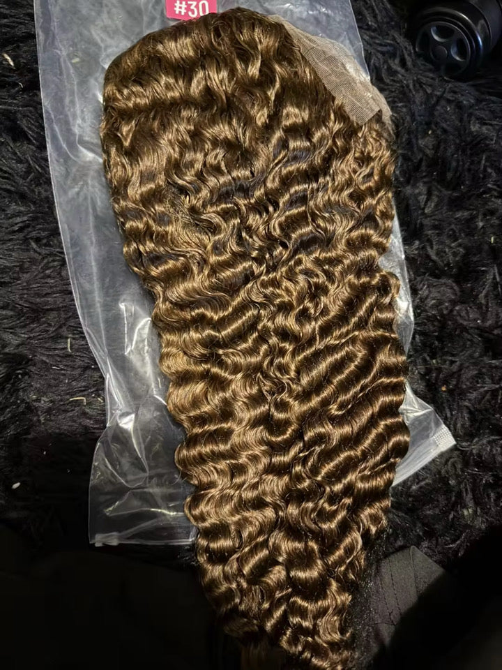 #30 Pineapple Wave 13x6 Full Frontal Wig