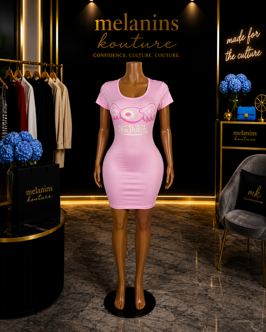 VON DUTCH PINKY DRESS
