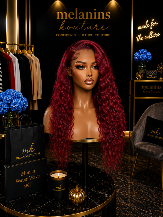 99j WATER WAVE  FULL FRONTAL 13x6 WIG