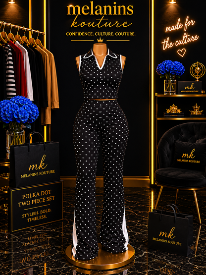 POLK A DOT RELAX SET