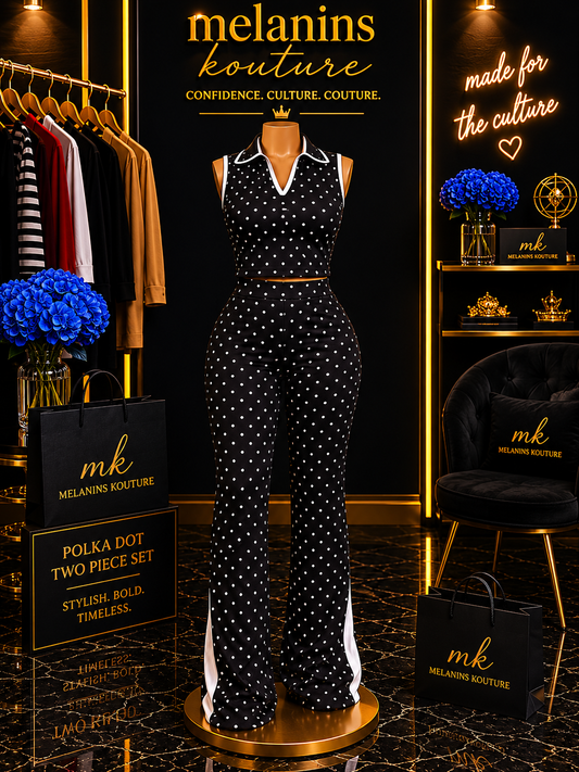 POLK A DOT RELAX SET