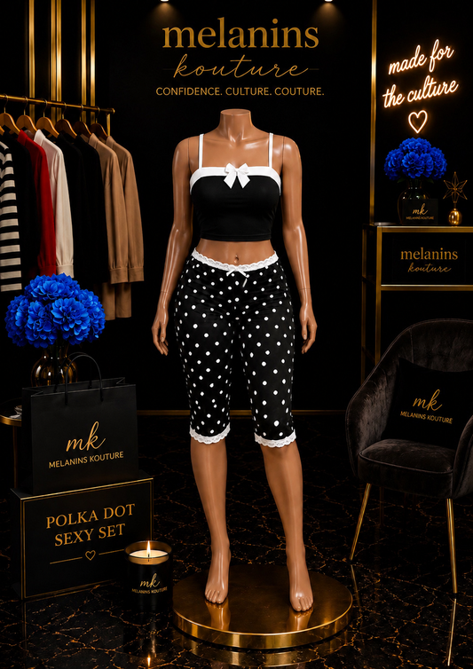 POLK A DOT SEXY SET