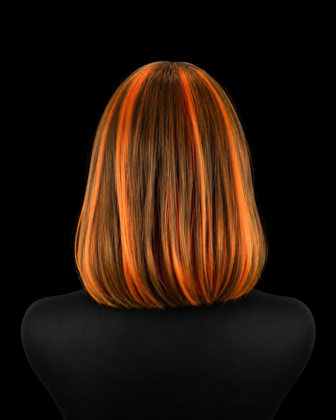 #4mixed with 350 ( 12in Bob ) Straight 13x4  Full Frontal Wig