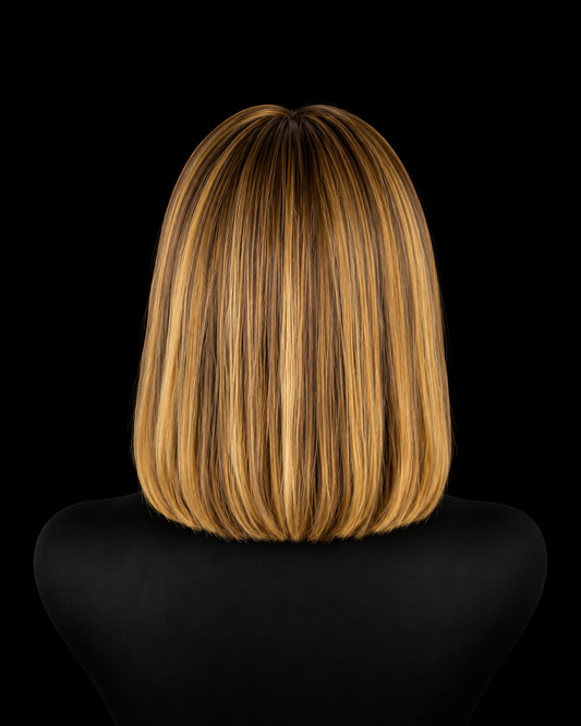 #4mixed with 30 ( 12in Bob ) Straight 13x4  Full Frontal Wig