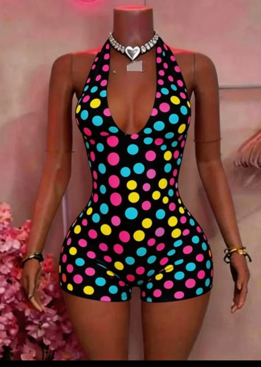 Polka Dot Romper