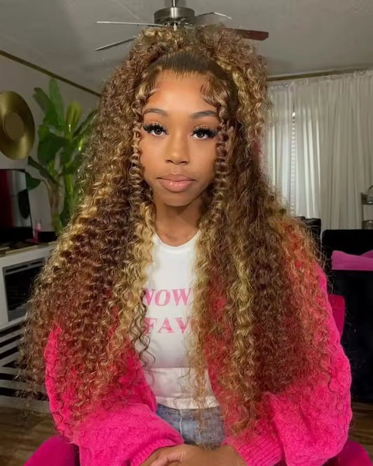 P47 Deep Wave 13x6 Full Frontal Wig