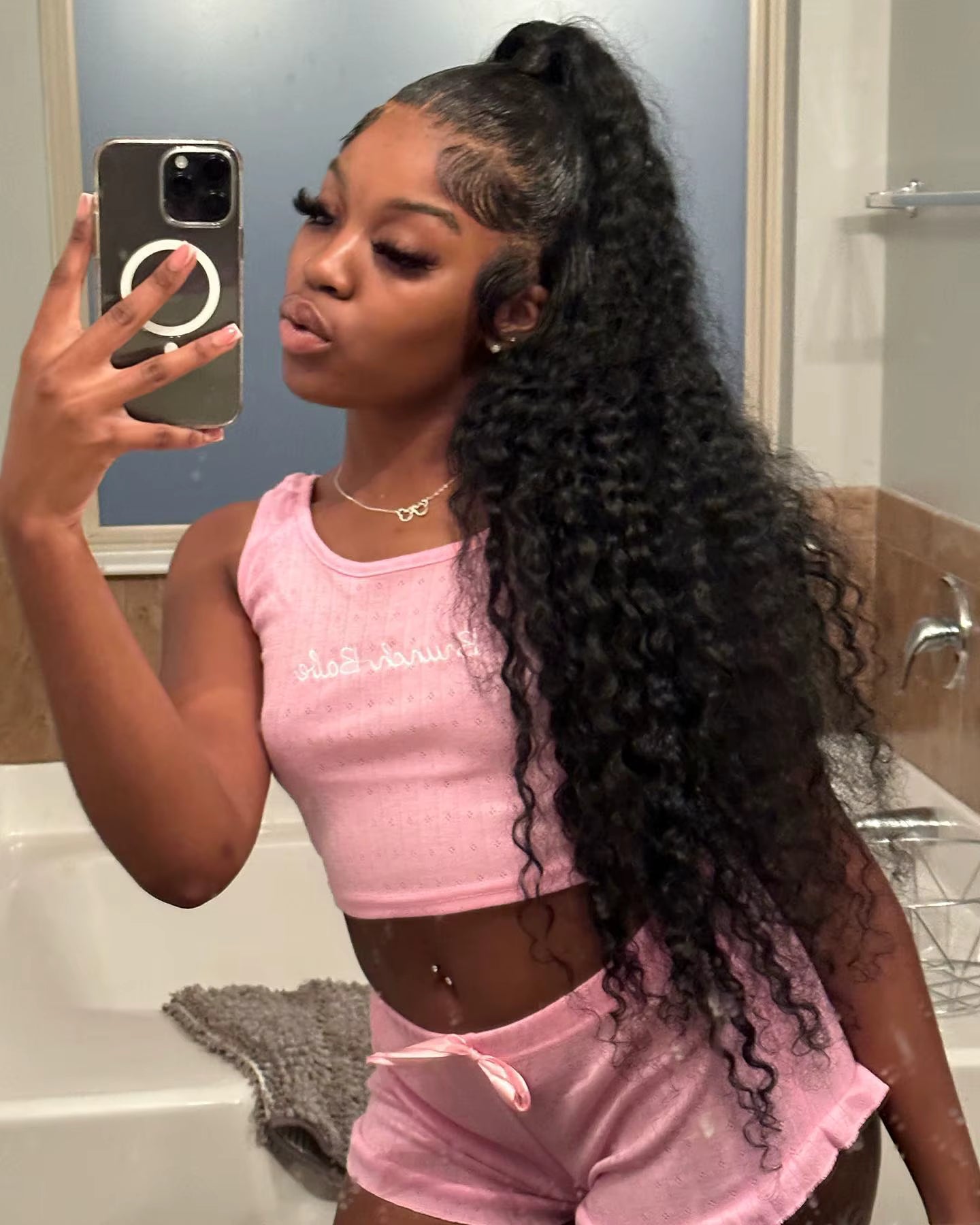 Pineapple Wave 13x6 Full Frontal Wig
